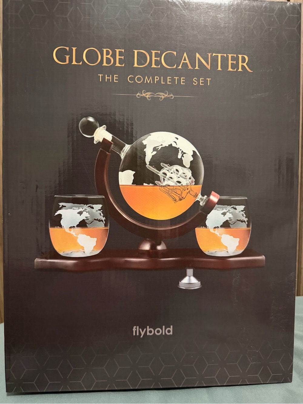 Flybold Globe Decanter Set